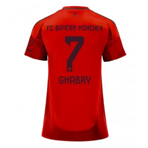 Bayern Munich Serge Gnabry #7 Hemmatröja Kvinnor 2024-25 Kortärmad